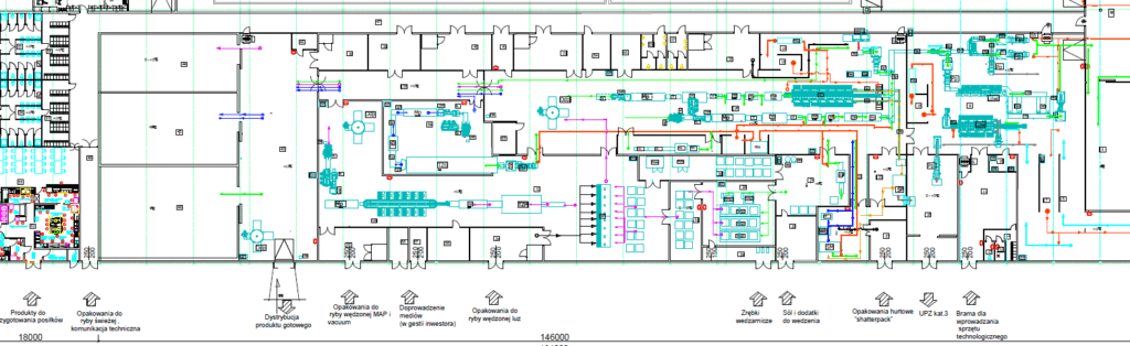 Fish processing plants - design, technological and construction projects